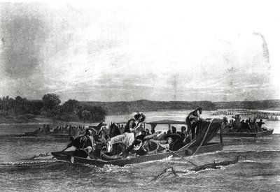 The Discovery of the Mississippi by de Soto, May 21st 1541 by American School
